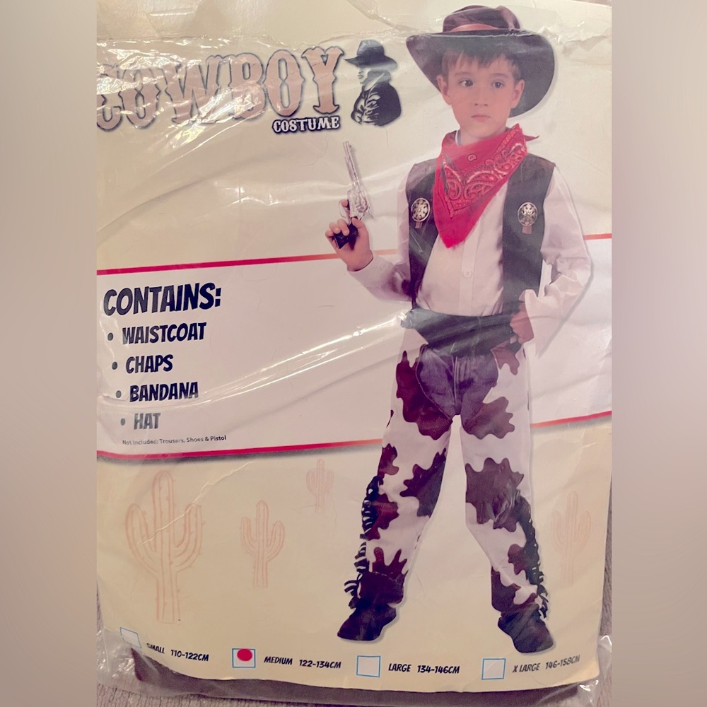 Toddler cowboy costume